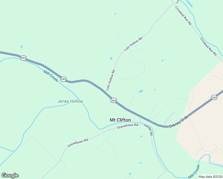 map of restaurants, bars, coffee shops, grocery stores, and more near 180 Lutz Hollow Road in Mount Jackson