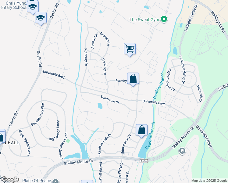 map of restaurants, bars, coffee shops, grocery stores, and more near 8778 Grantham Court in Bristow