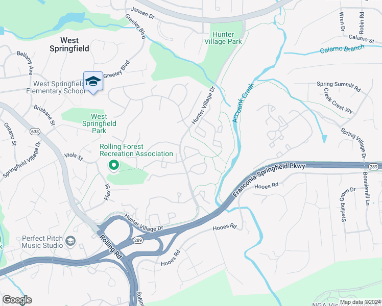 map of restaurants, bars, coffee shops, grocery stores, and more near 7761 Asterella Court in West Springfield