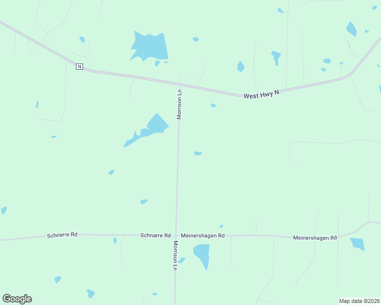 map of restaurants, bars, coffee shops, grocery stores, and more near 1289 Morrison Lane in Foristell