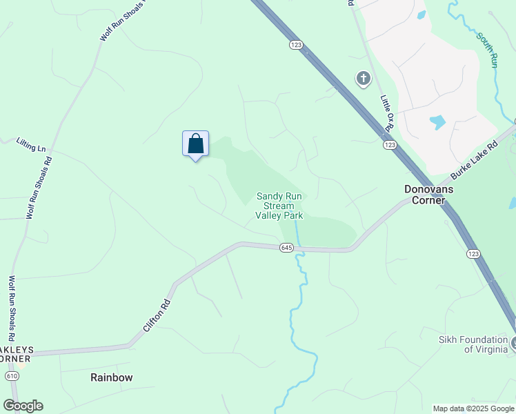 map of restaurants, bars, coffee shops, grocery stores, and more near 6902 Streamwood Place in Fairfax Station