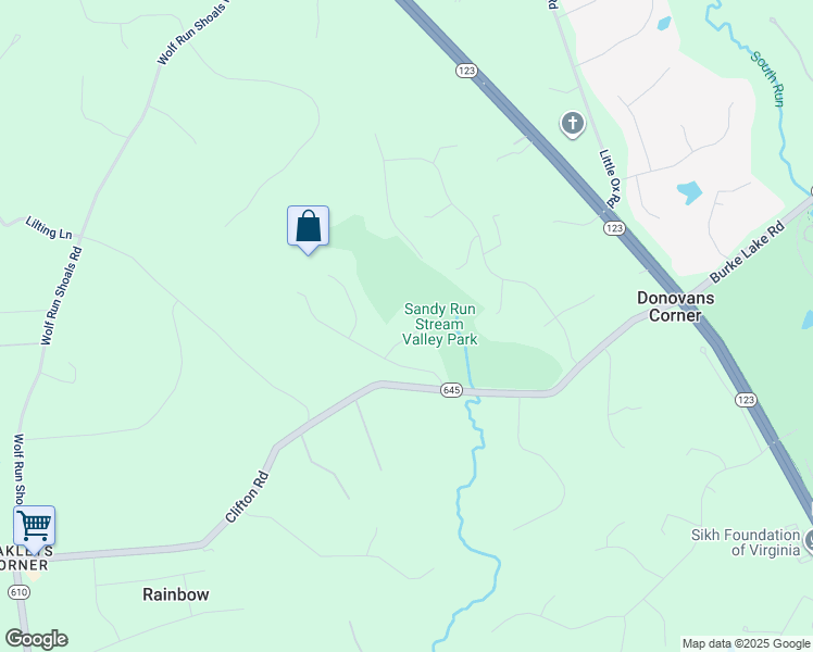 map of restaurants, bars, coffee shops, grocery stores, and more near 6902 Streamwood Place in Fairfax Station