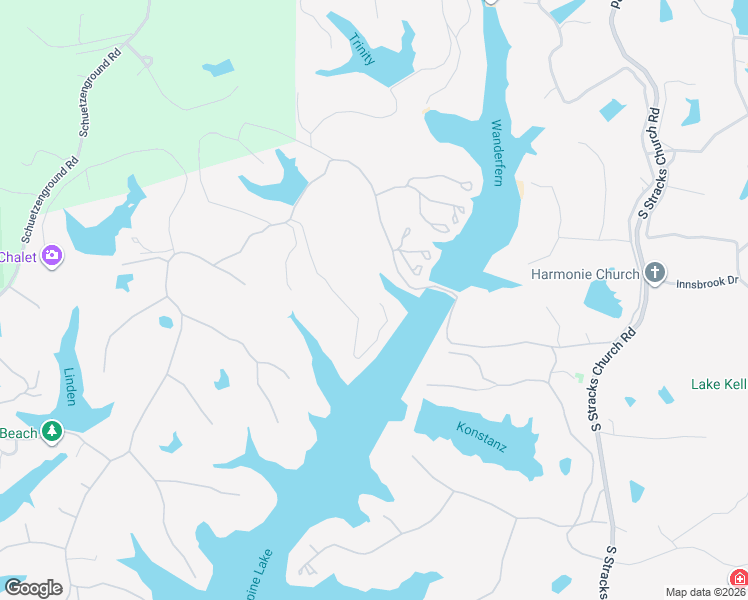 map of restaurants, bars, coffee shops, grocery stores, and more near 370 Alpine Bend Drive in Innsbrook