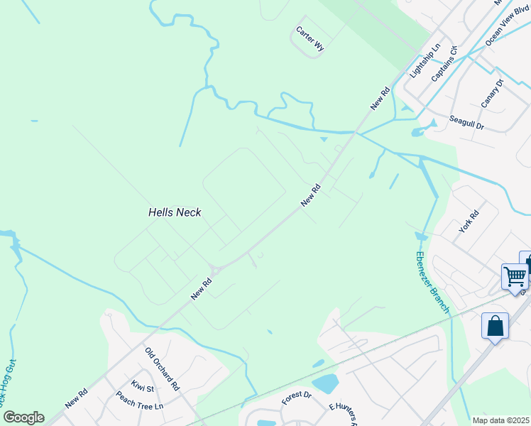 map of restaurants, bars, coffee shops, grocery stores, and more near 33819 Joel Lane in Lewes