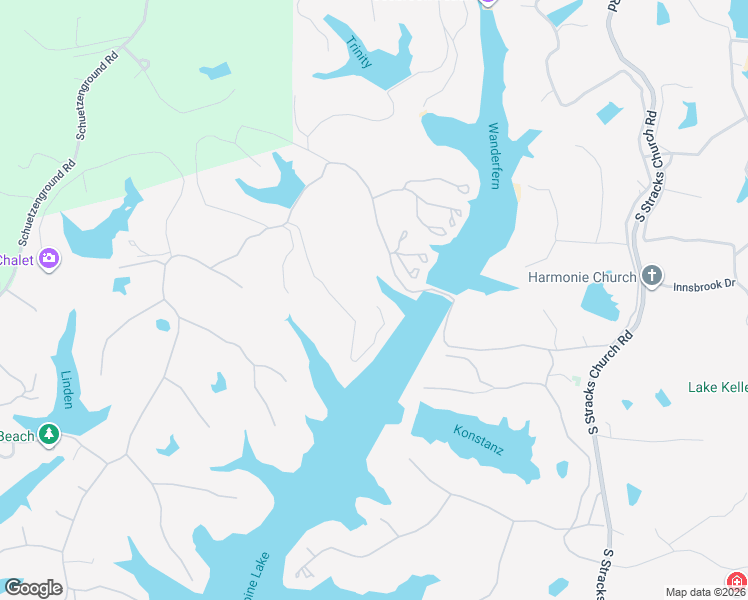 map of restaurants, bars, coffee shops, grocery stores, and more near 370 Alpine Bend Drive in Innsbrook