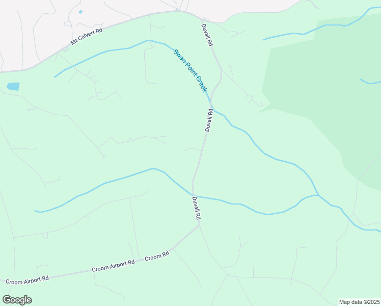 map of restaurants, bars, coffee shops, grocery stores, and more near 8901 Duvall Road in Upper Marlboro