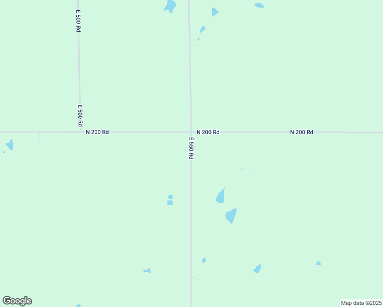 map of restaurants, bars, coffee shops, grocery stores, and more near 192 E 550 Rd in Overbrook