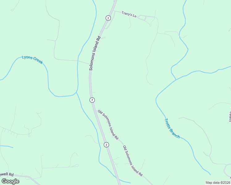 map of restaurants, bars, coffee shops, grocery stores, and more near 6095 Solomons Island Road in Tracys Landing