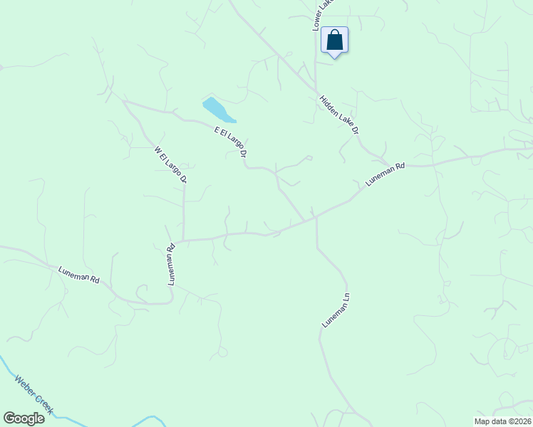 map of restaurants, bars, coffee shops, grocery stores, and more near 830 East El Largo Drive in Placerville