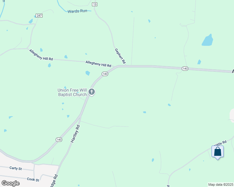 map of restaurants, bars, coffee shops, grocery stores, and more near 4888 Ohio 140 in Wheelersburg