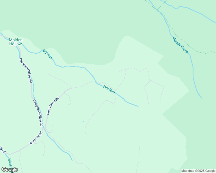 map of restaurants, bars, coffee shops, grocery stores, and more near Valley View Road in Rileyville