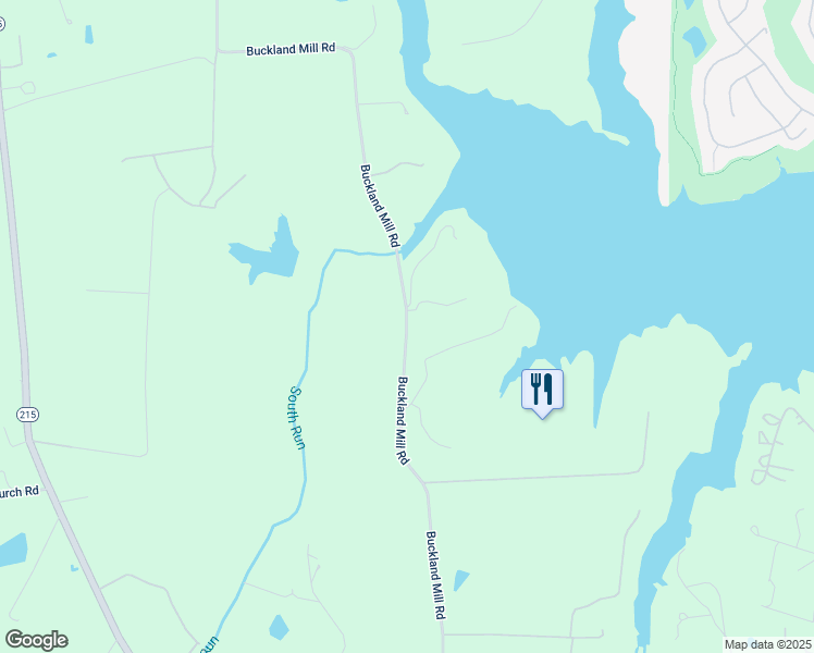 map of restaurants, bars, coffee shops, grocery stores, and more near 8756 Buckland Mill Road in Gainesville