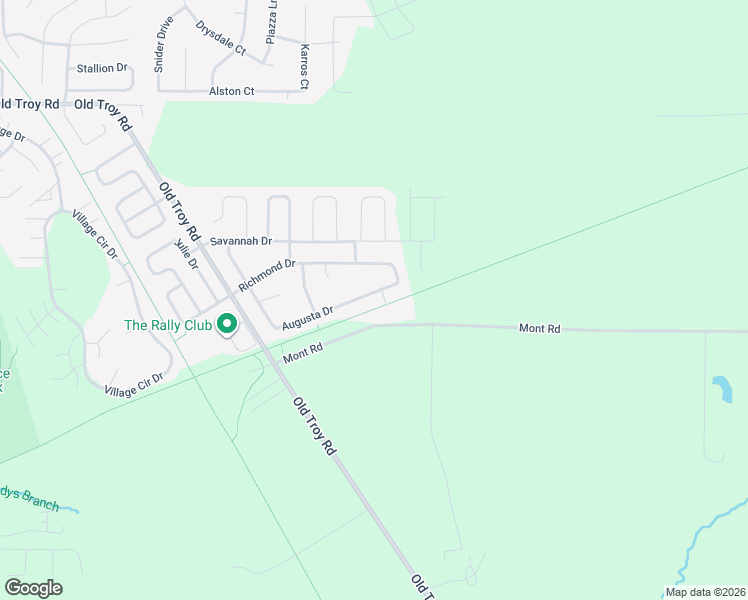 map of restaurants, bars, coffee shops, grocery stores, and more near 7108 Augusta Drive in Glen Carbon