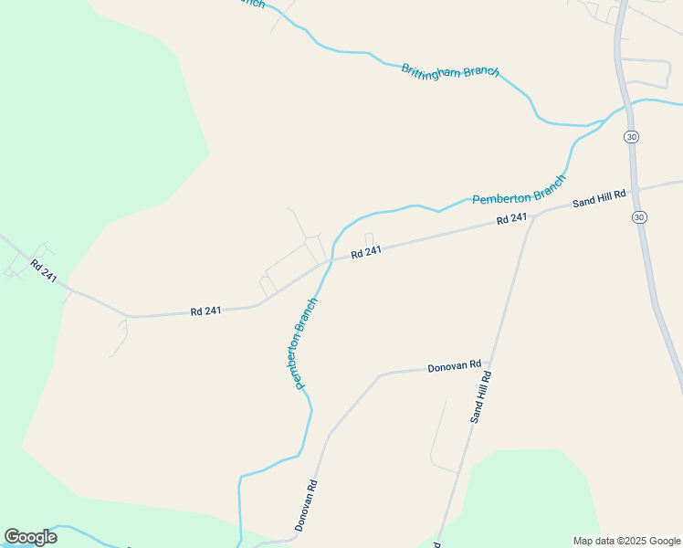 map of restaurants, bars, coffee shops, grocery stores, and more near 22438 Road 241 in Milton