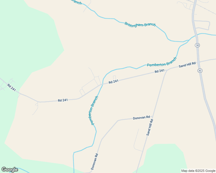 map of restaurants, bars, coffee shops, grocery stores, and more near 22438 Road 241 in Milton