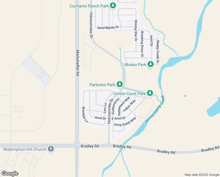 map of restaurants, bars, coffee shops, grocery stores, and more near 9316 Chieftan Drive in Colorado Springs