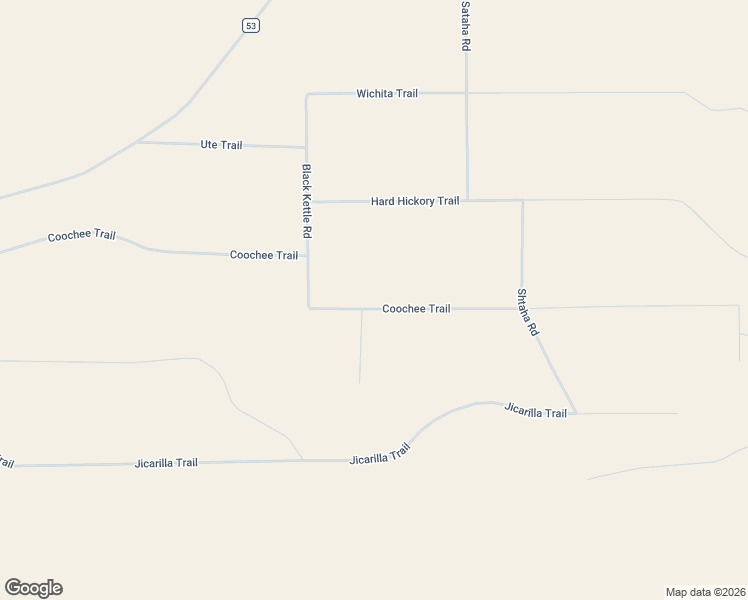 map of restaurants, bars, coffee shops, grocery stores, and more near Coochee Trail in Hartsel