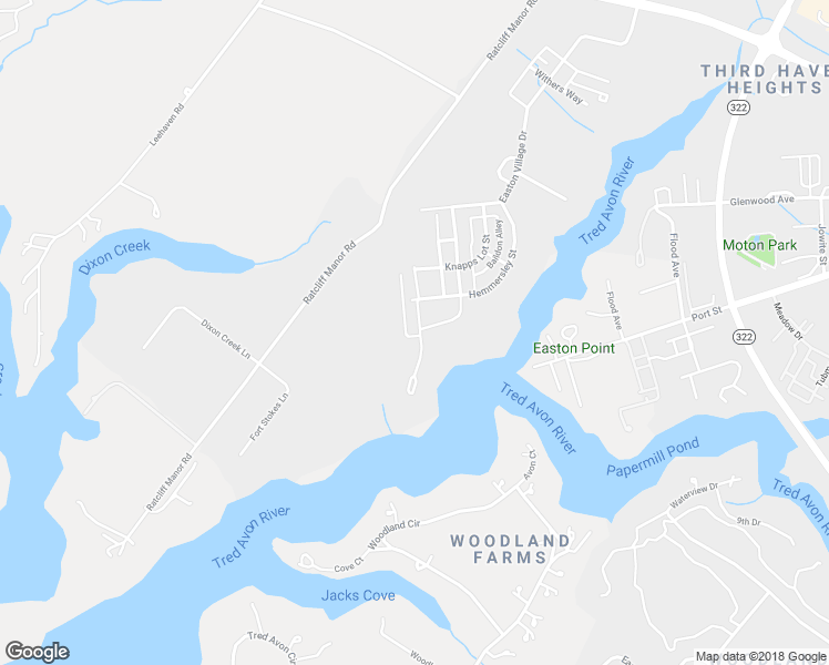 map of restaurants, bars, coffee shops, grocery stores, and more near 8002 Easton Village Drive in Easton