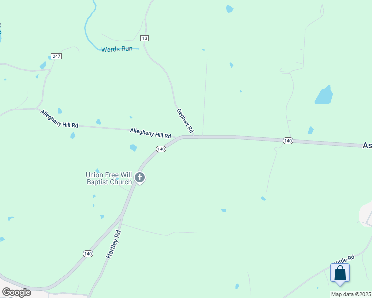 map of restaurants, bars, coffee shops, grocery stores, and more near 4888 Ohio 140 in Wheelersburg
