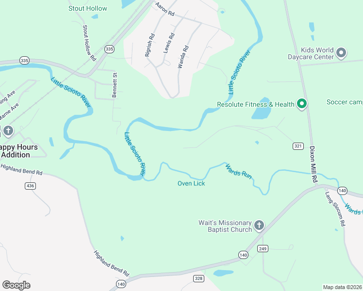 map of restaurants, bars, coffee shops, grocery stores, and more near 673 Slocum Heights Road in Portsmouth