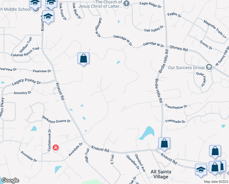 map of restaurants, bars, coffee shops, grocery stores, and more near 23 Post Oak Drive in St. Peters