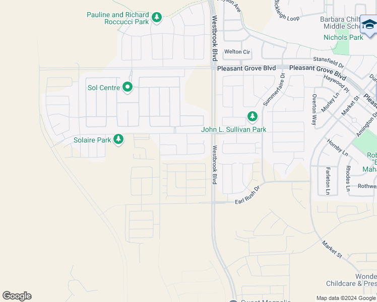 map of restaurants, bars, coffee shops, grocery stores, and more near 6017 New Moon Drive in Roseville