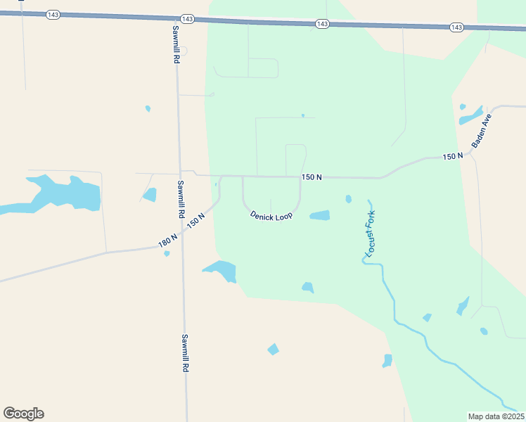 map of restaurants, bars, coffee shops, grocery stores, and more near 377 Denick Loop in Pocahontas