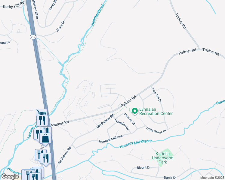 map of restaurants, bars, coffee shops, grocery stores, and more near 1489 Potomac Heights Drive in Fort Washington