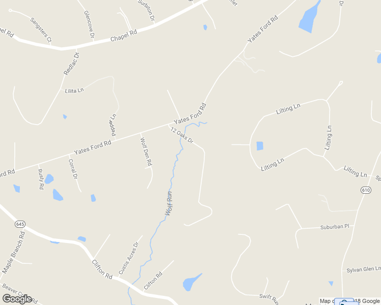 map of restaurants, bars, coffee shops, grocery stores, and more near 7110 12 Oaks Drive in Fairfax Station