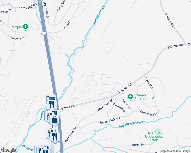 map of restaurants, bars, coffee shops, grocery stores, and more near 8754 Cumbria Court in Fort Washington