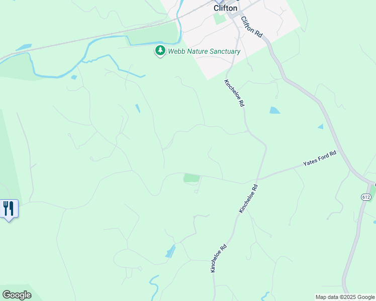 map of restaurants, bars, coffee shops, grocery stores, and more near in Clifton