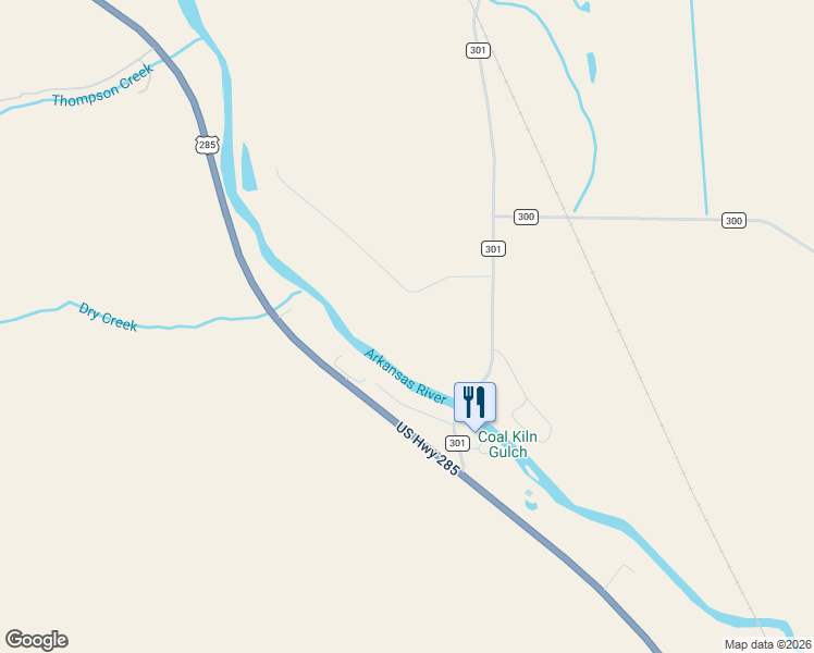 map of restaurants, bars, coffee shops, grocery stores, and more near 24256 River Rock Lane in Buena Vista