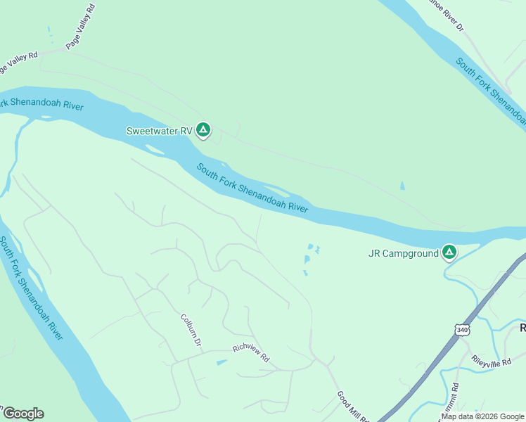 map of restaurants, bars, coffee shops, grocery stores, and more near 900 Good Mill Road in Rileyville