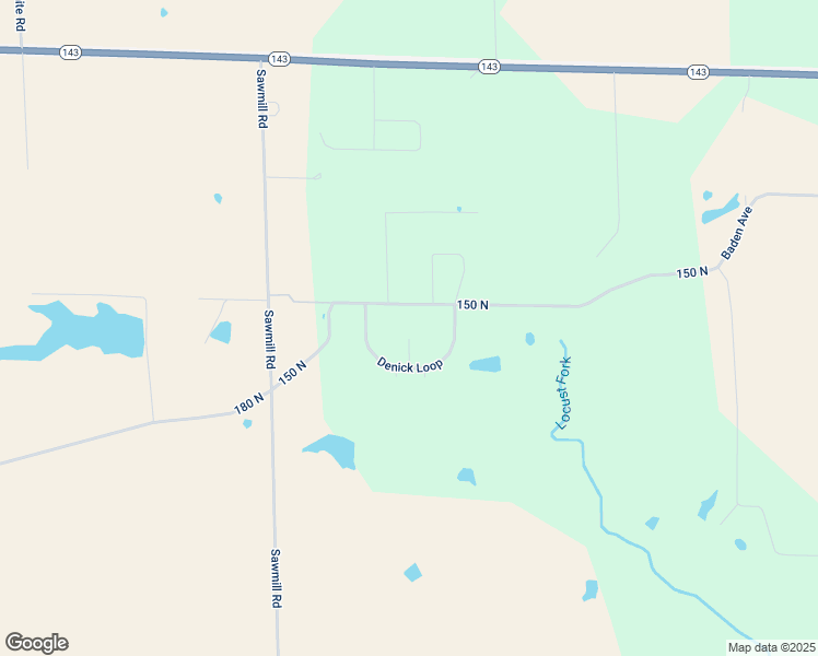map of restaurants, bars, coffee shops, grocery stores, and more near 377 Denick Loop in Pocahontas