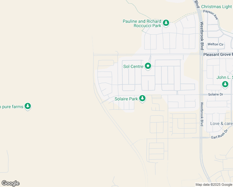 map of restaurants, bars, coffee shops, grocery stores, and more near 2246 Daylight Drive in Roseville