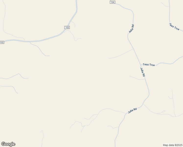map of restaurants, bars, coffee shops, grocery stores, and more near 250 Terry Lane in Guffey