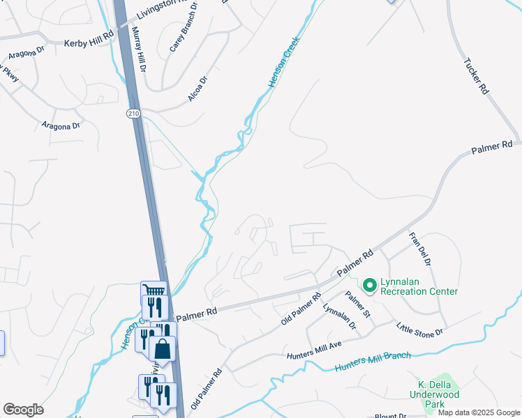 map of restaurants, bars, coffee shops, grocery stores, and more near 8704 Devon Hills Drive in Fort Washington