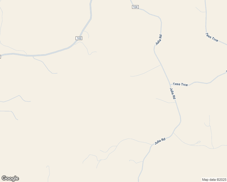 map of restaurants, bars, coffee shops, grocery stores, and more near 250 Terry Lane in Guffey