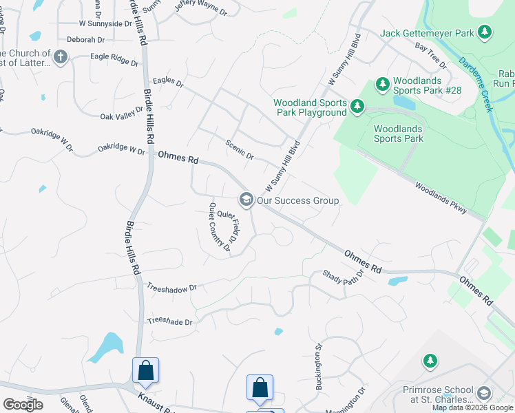 map of restaurants, bars, coffee shops, grocery stores, and more near 700 Garden Bounty Drive in Saint Peters
