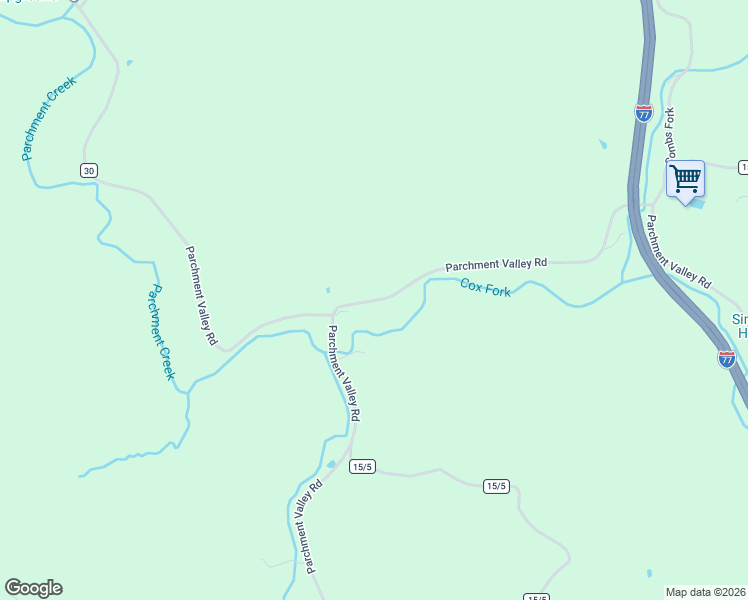 map of restaurants, bars, coffee shops, grocery stores, and more near in Ripley