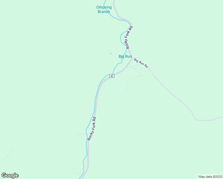 map of restaurants, bars, coffee shops, grocery stores, and more near 1306 Rocky Fork Road in Otway
