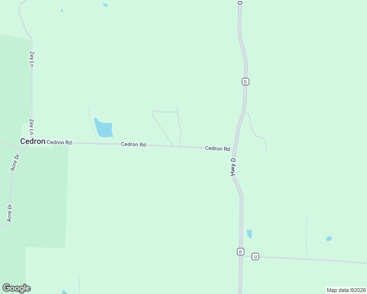 map of restaurants, bars, coffee shops, grocery stores, and more near 59812 Cedron Road in Jamestown