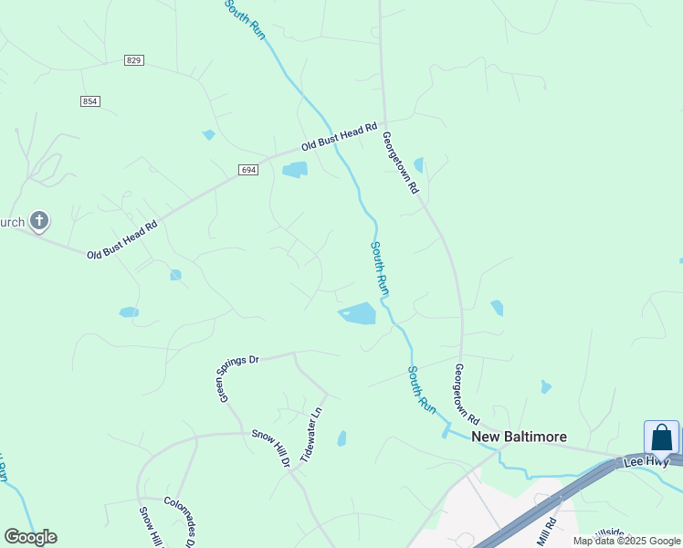 map of restaurants, bars, coffee shops, grocery stores, and more near 5650 Lower Mill Court in Broad Run