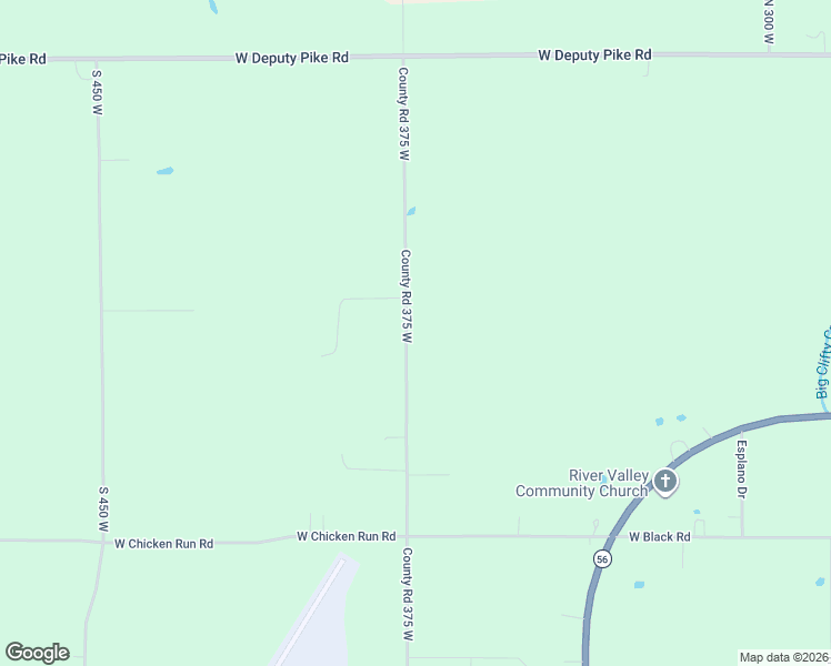 map of restaurants, bars, coffee shops, grocery stores, and more near 2400 County Road 375 West in Madison