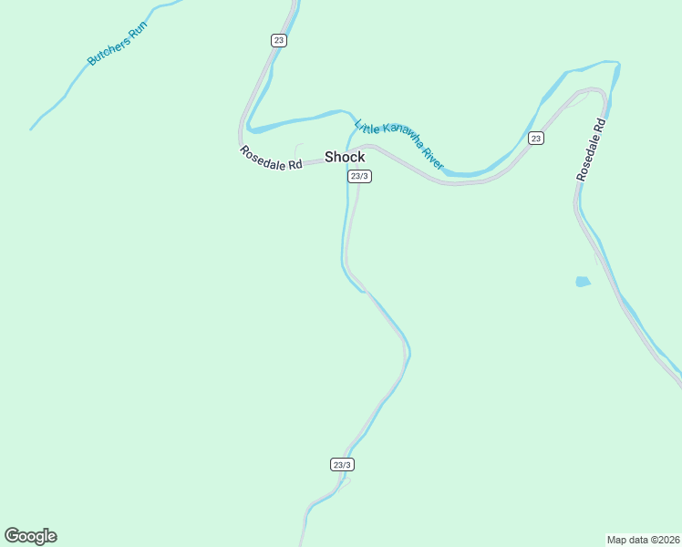 map of restaurants, bars, coffee shops, grocery stores, and more near Tanner Fork in Shock