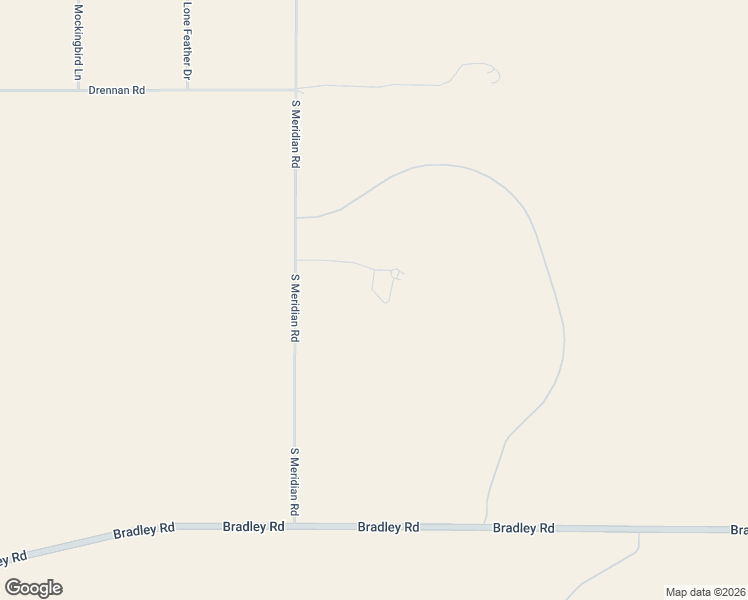 map of restaurants, bars, coffee shops, grocery stores, and more near 3955 South Meridian Road in Colorado Springs