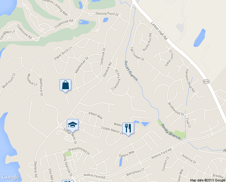 map of restaurants, bars, coffee shops, grocery stores, and more near 14004 Dancing Twig Drive in Gainesville