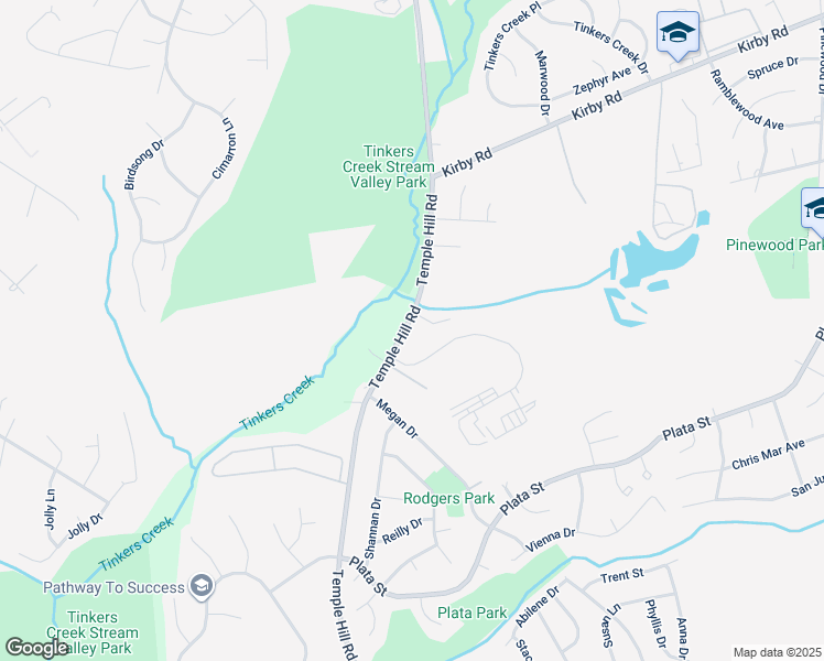 map of restaurants, bars, coffee shops, grocery stores, and more near 8404 Temple Hill Road in Temple Hills