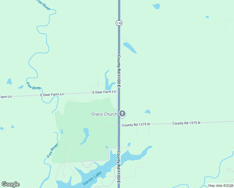map of restaurants, bars, coffee shops, grocery stores, and more near 4316-4398 East Deer Farm Lane in Olney