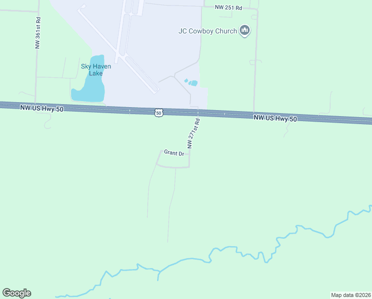 map of restaurants, bars, coffee shops, grocery stores, and more near 275 Northwest 75th Road in Centerview